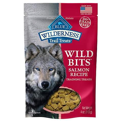 Blue Buffalo Wilderness Trail Treats Salmon Wild Bits Dog Treats