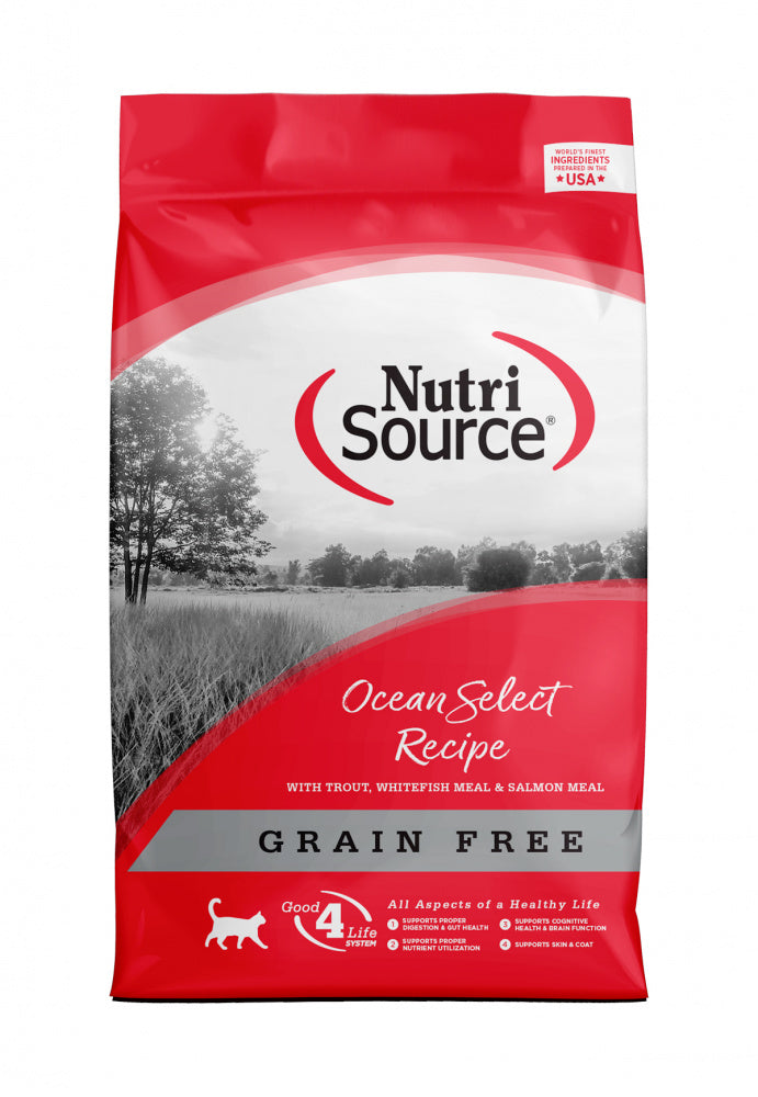 NutriSource Grain Free Ocean Select Entree Dry Cat Food