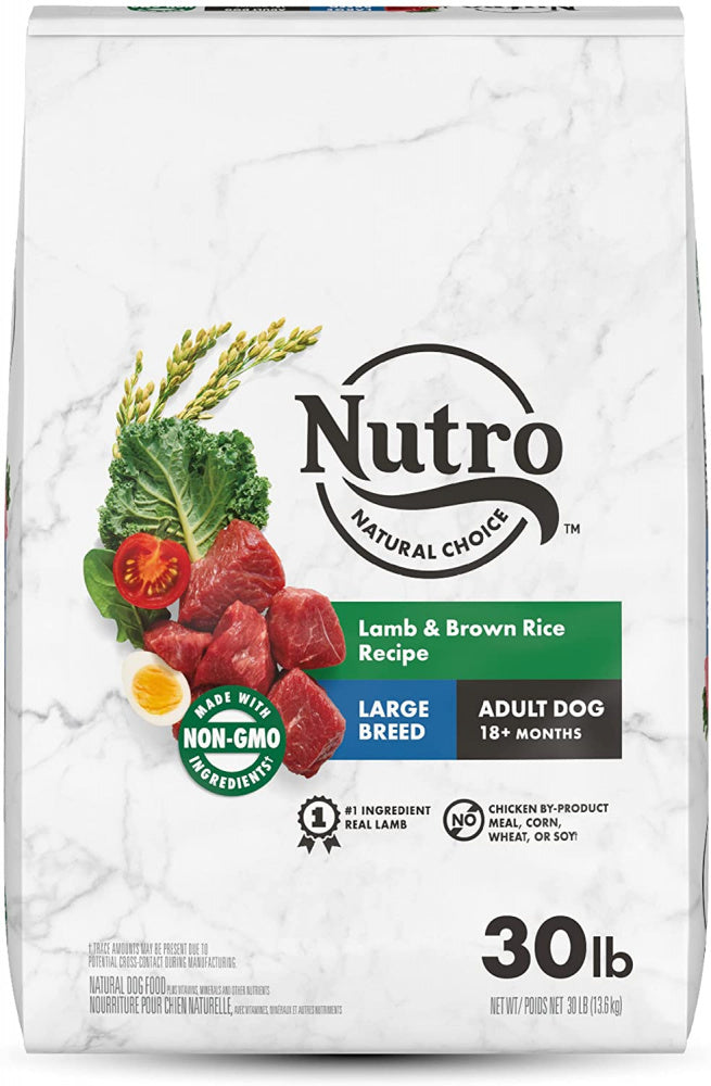 Nutro Wholesome Essentials Large Breed Adult Pasture-Fed Lamb & Rice Dry Dog Food