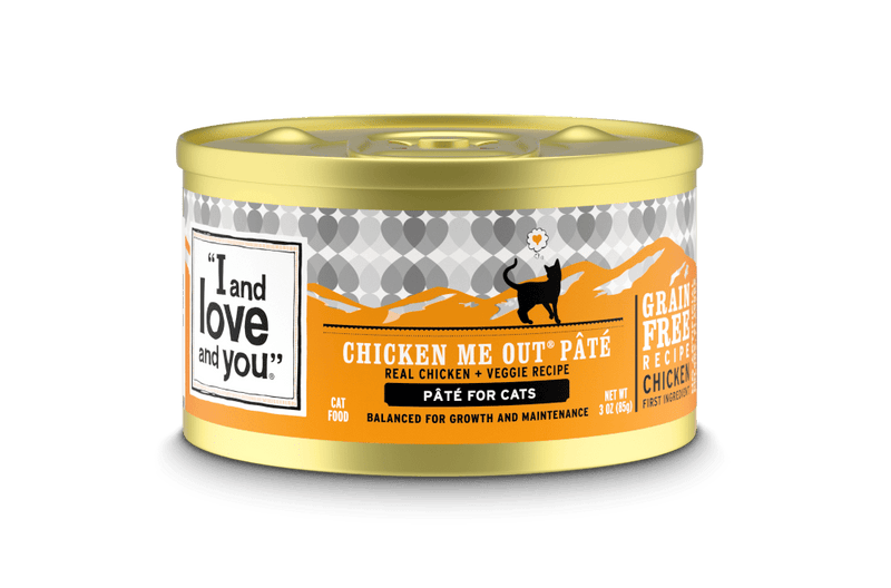 I and Love and You Grain Free Chicken Me Out Recipe Canned Cat Food