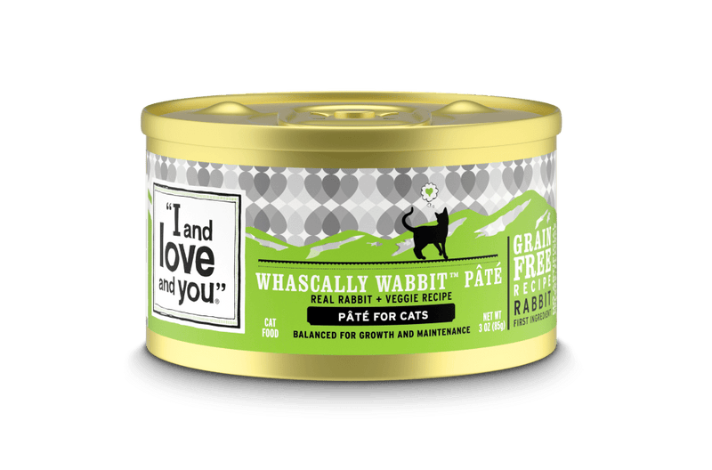 I and Love and You Grain Free Whascally Rabbit Recipe Canned Cat Food