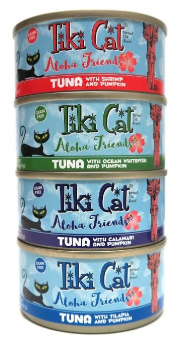 Tiki Cat Aloha Friends Variety Pack Canned Cat Food