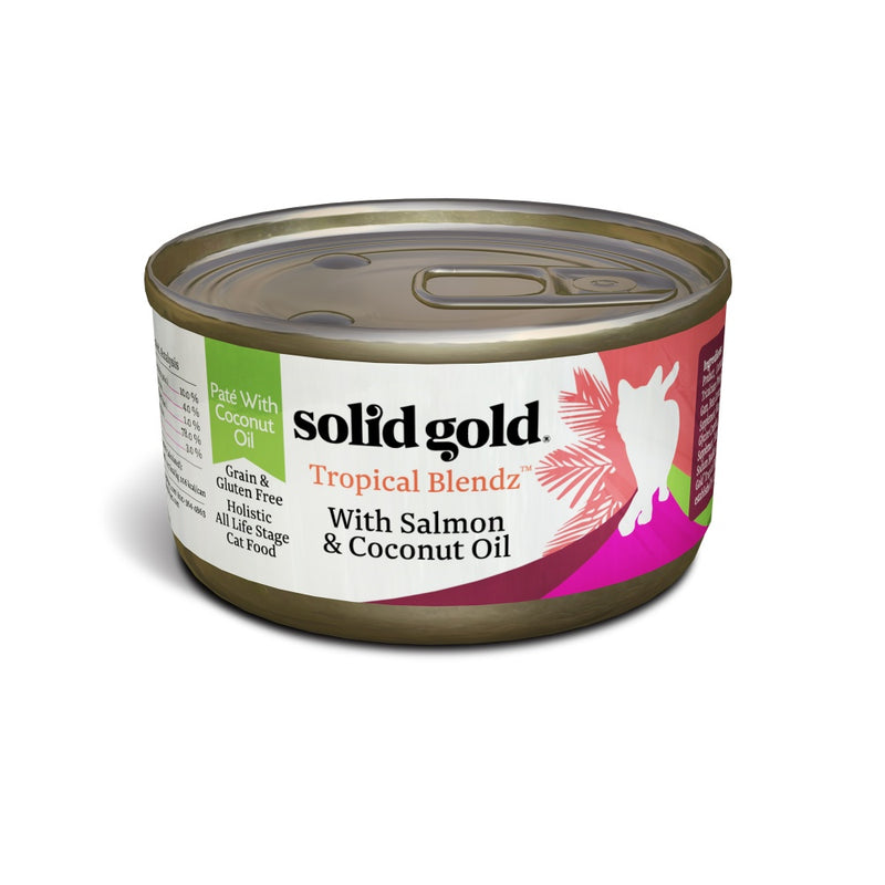 Solid Gold Tropical Blendz Grain Free Pate with Salmon & Coconut Oil Canned Cat Food