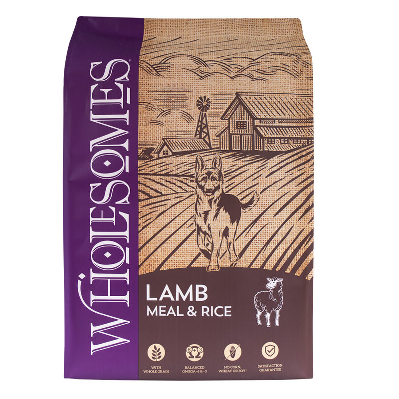 SPORTMiX Wholesomes Lamb Meal & Rice Recipe Dry Dog Food