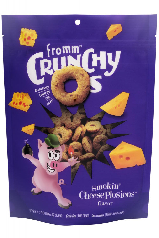 Fromm Grain Free Crunchy Os Smokin' CheesePlosions Dog Treats