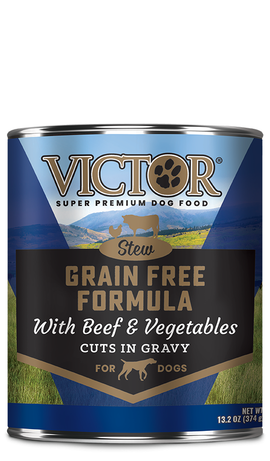 Victor Grain Free Beef & Vegetable in Gravy Canned Dog Food