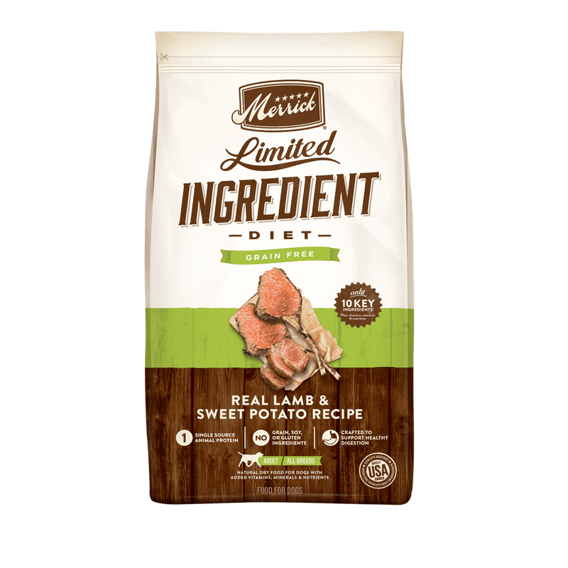 Merrick Limited Ingredient Diet Grain Free Real Lamb & Sweet Potato Recipe Dry Dog Food