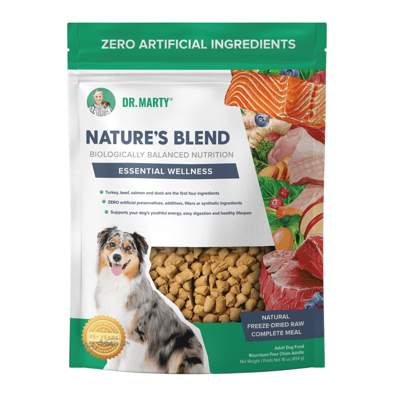 Dr. Marty Nature's Blend Freeze Dried Raw Dog Food