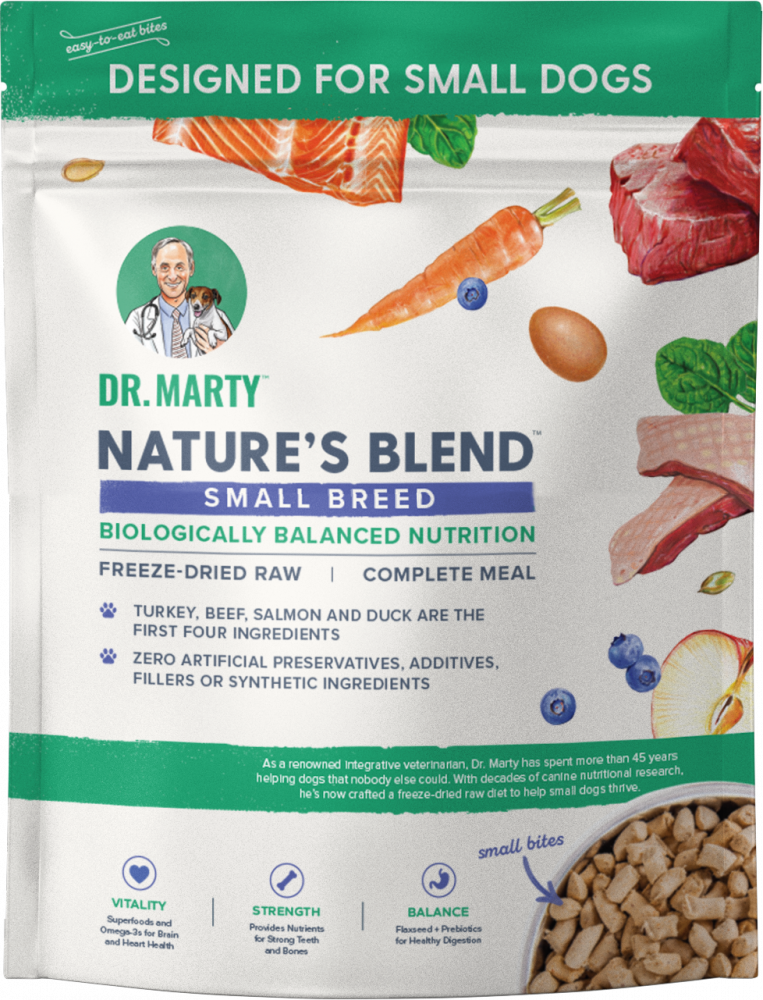 Dr. Marty Nature's Blend Small Breed Freeze Dried Raw Dog Food