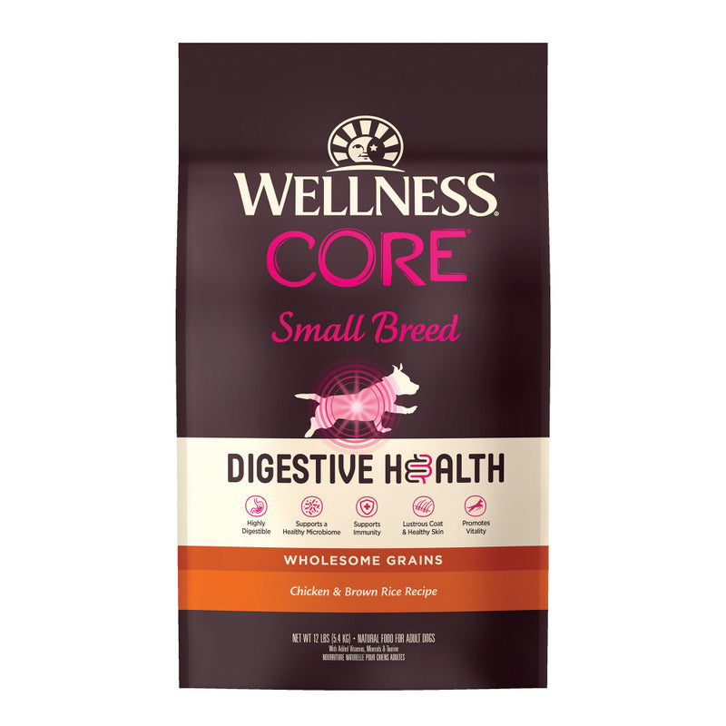 Wellness Core Digestive Health Chicken Recipe Small Breed Dry Dog Food