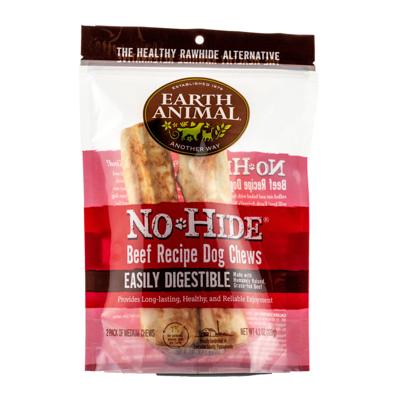 Earth Animal No-Hide Beef Dog Chews