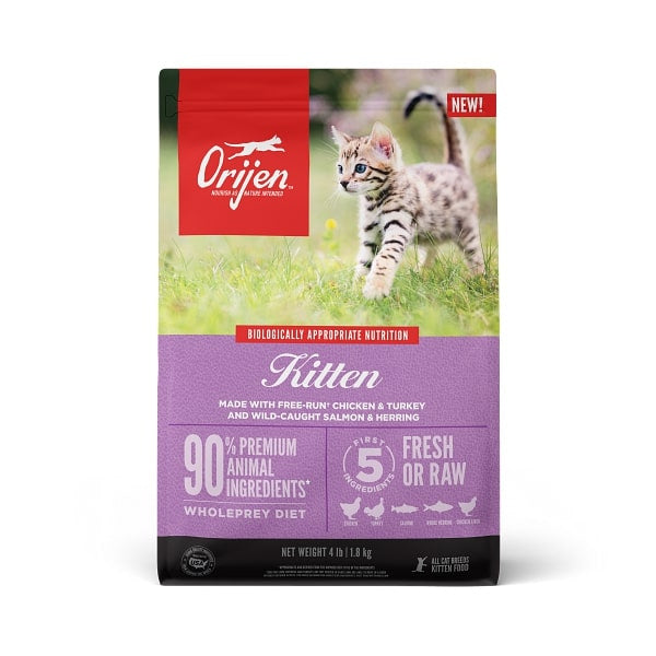 ORIJEN Grain-Free Kitten Recipe Dry Cat Food