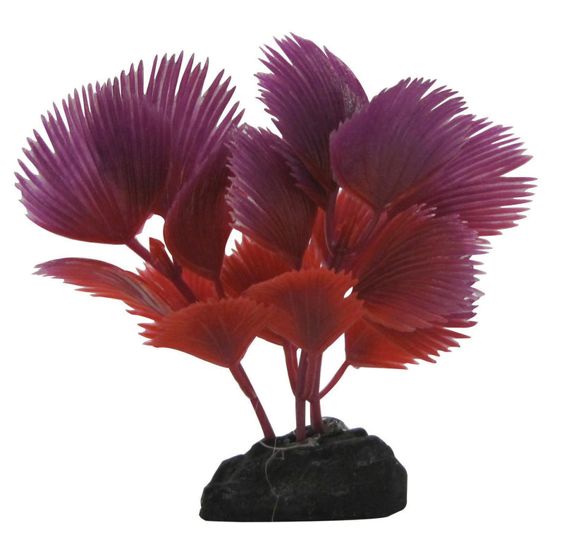 Penn-Plax Fan/Red Palm Underwater Betta Fish Aquarium Plant