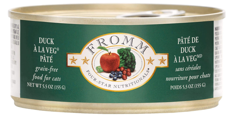 Fromm Four-Star Nutritionals® Duck A La Veg Paté Food for Cats