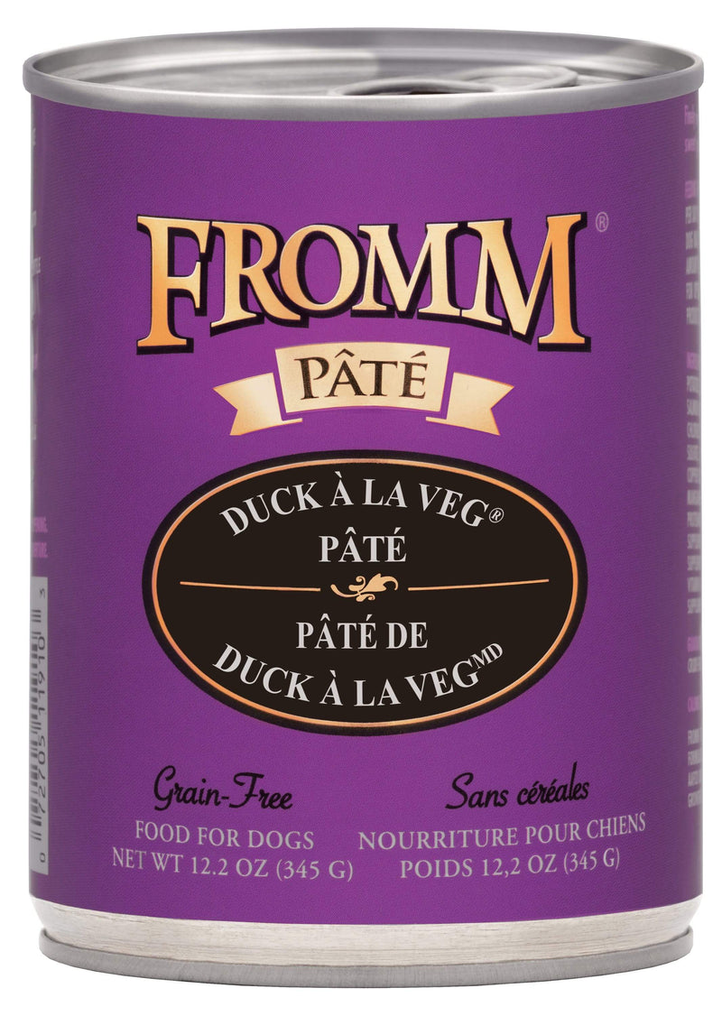 Fromm Duck A La Veg Paté Food for Dogs