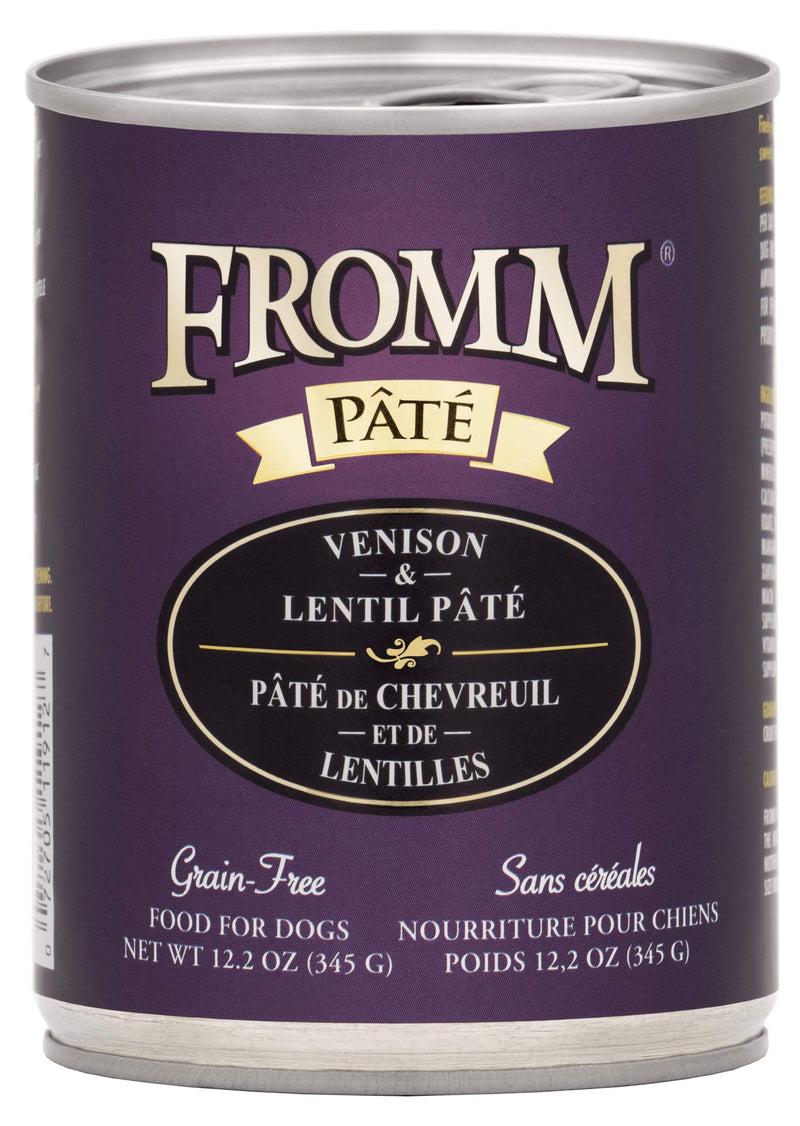 Fromm Venison & Lentil Paté Food for Dogs