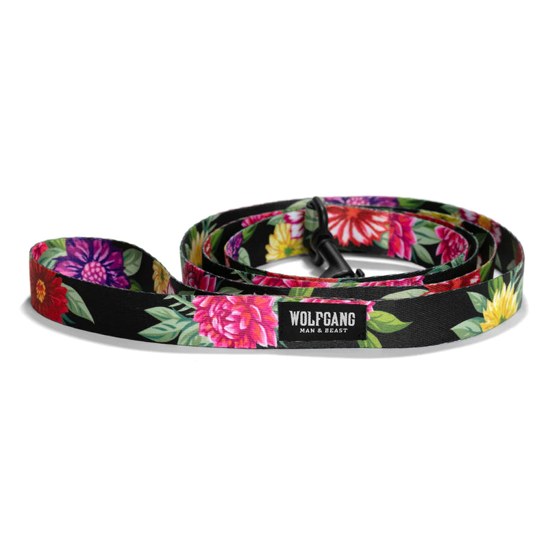 Wolfgang DarkFloral Dog Leash